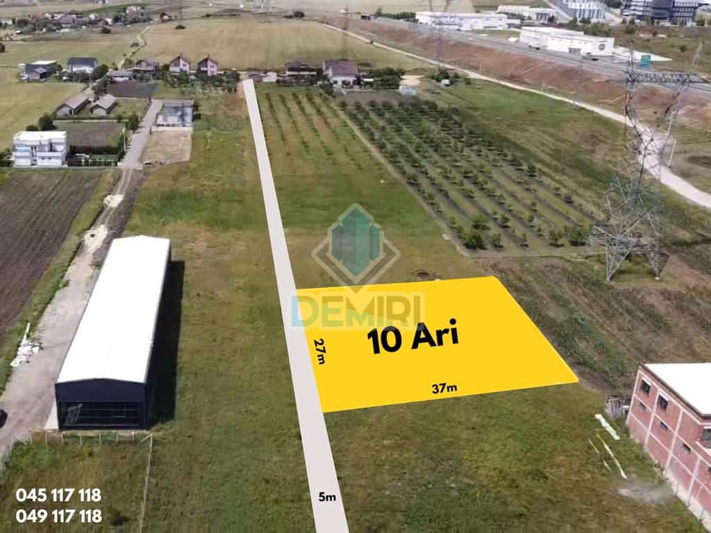 Tokë prej 10 Ari në shitje në Shkabaj, Prishtinë