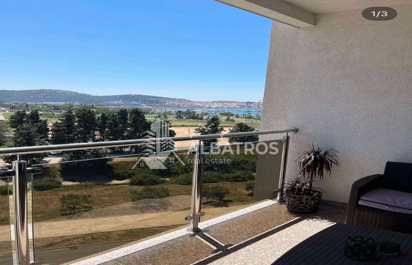 Spacious Furnished One-Bedroom Apartment with Sea View in Ilino