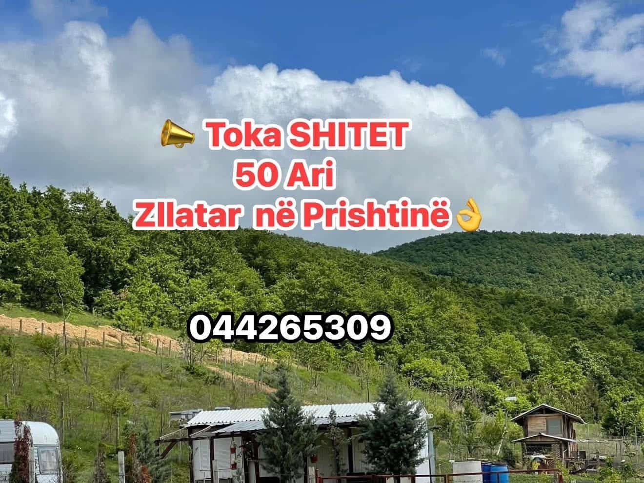 Shitet Tokë në Zllatar, Prishtinë.