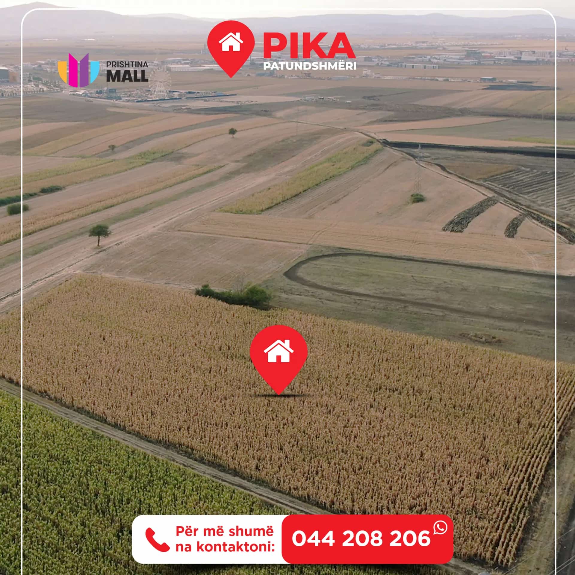 Tokë e madhe prej 11,000 m² në shitje në Prishtinë, Kosovë