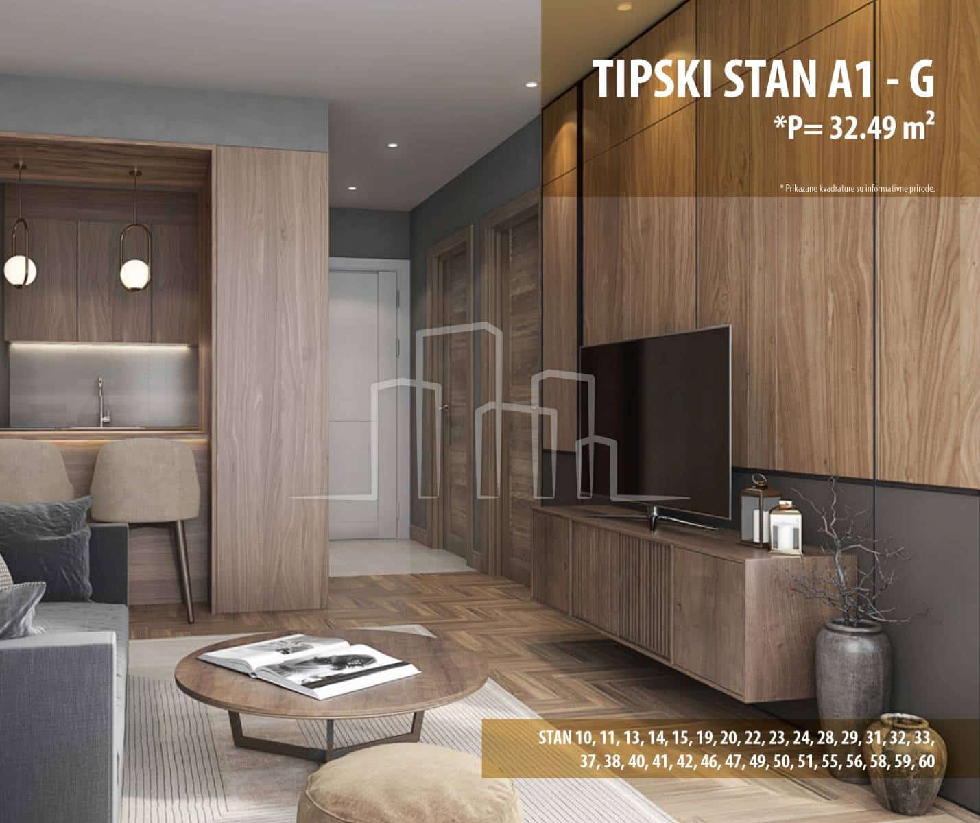 Compact 1+1 Apartment for Sale in Bosnia and Herzegovina