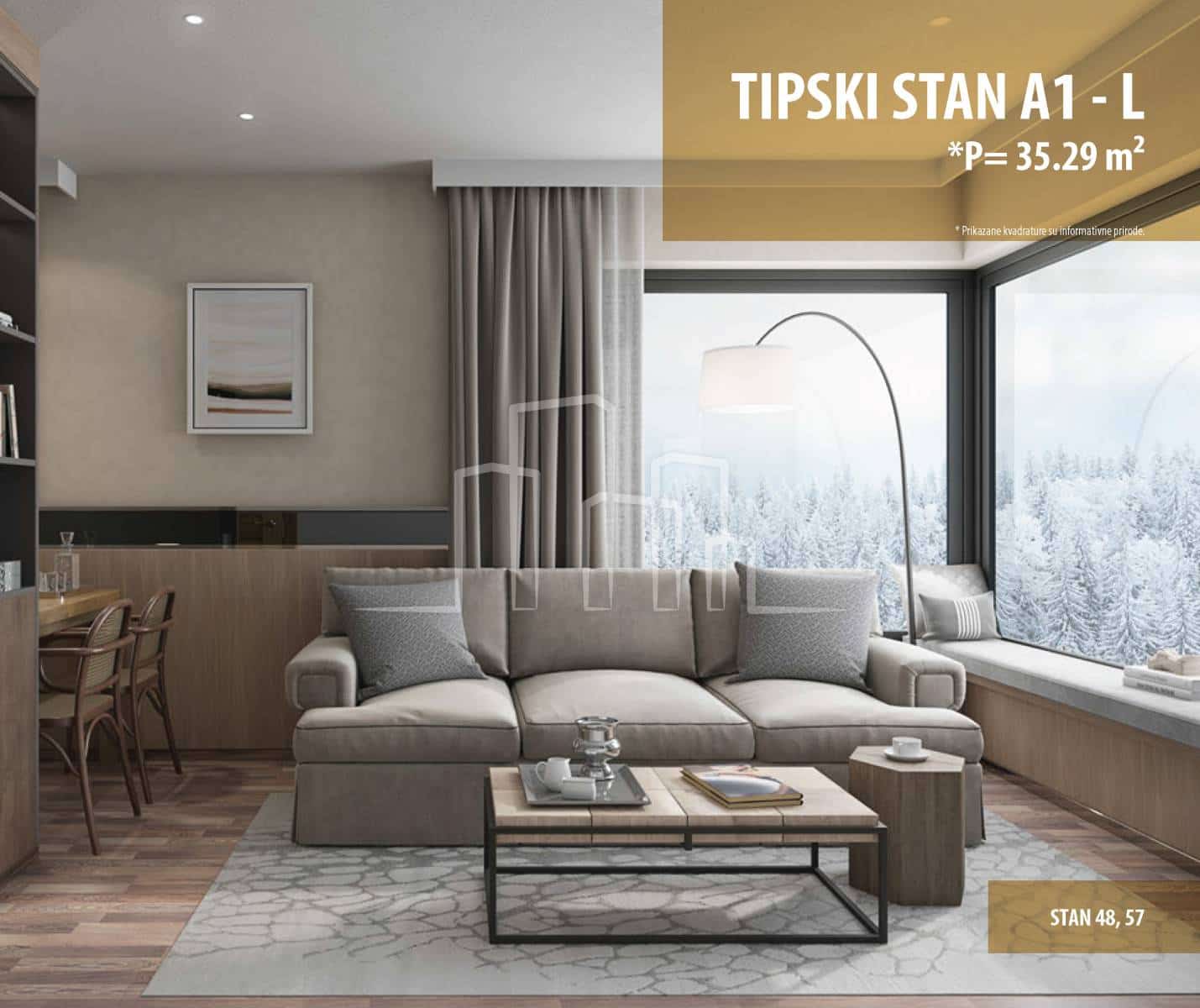 35 m² Apartment for sale in Snježna Dolina, Jahorina