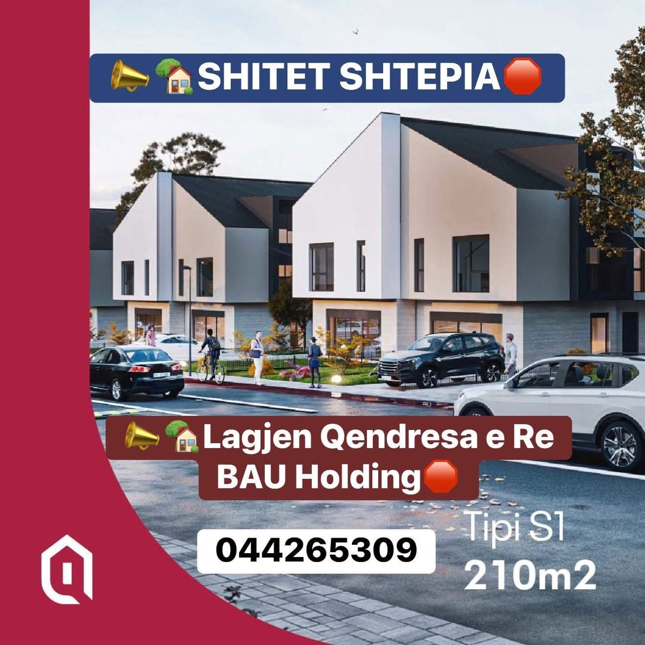 Shtëpi Moderne në Shitje në Qëndresa e Re 1