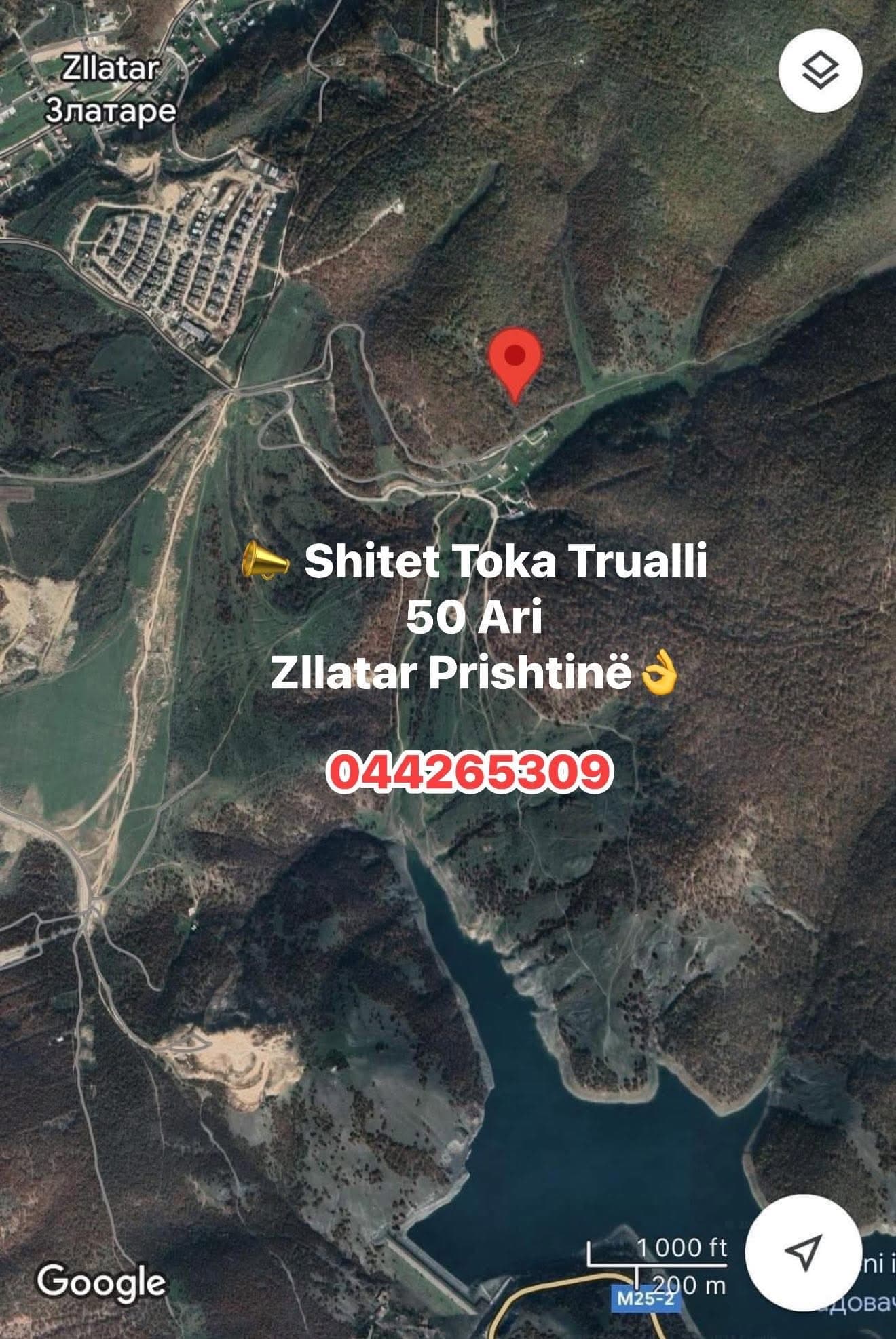 Shitet Tokë në Zllatar, Prishtinë. 2