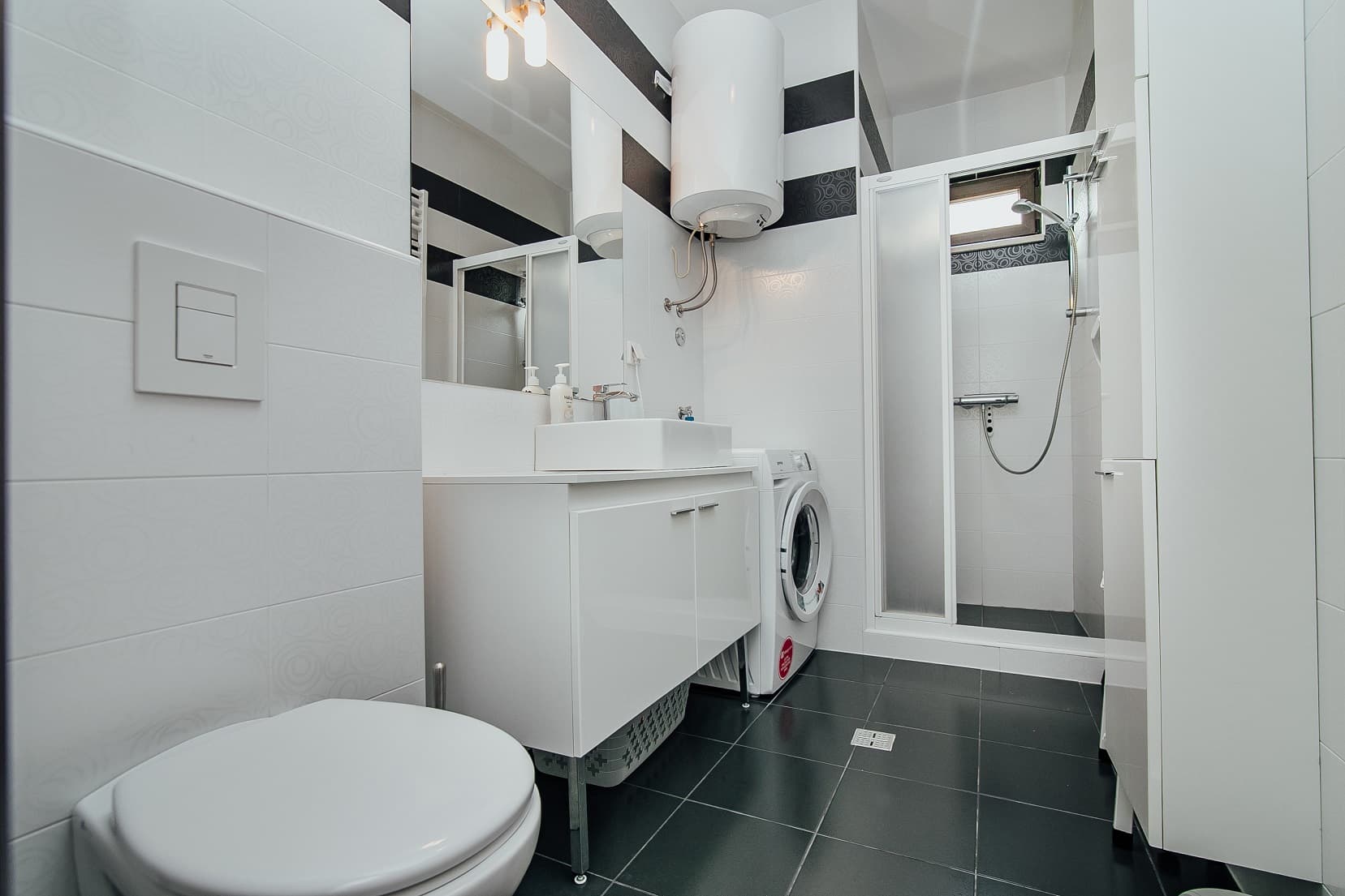 Furnished One-Bedroom Apartment with Spacious Terrace in Podi 12
