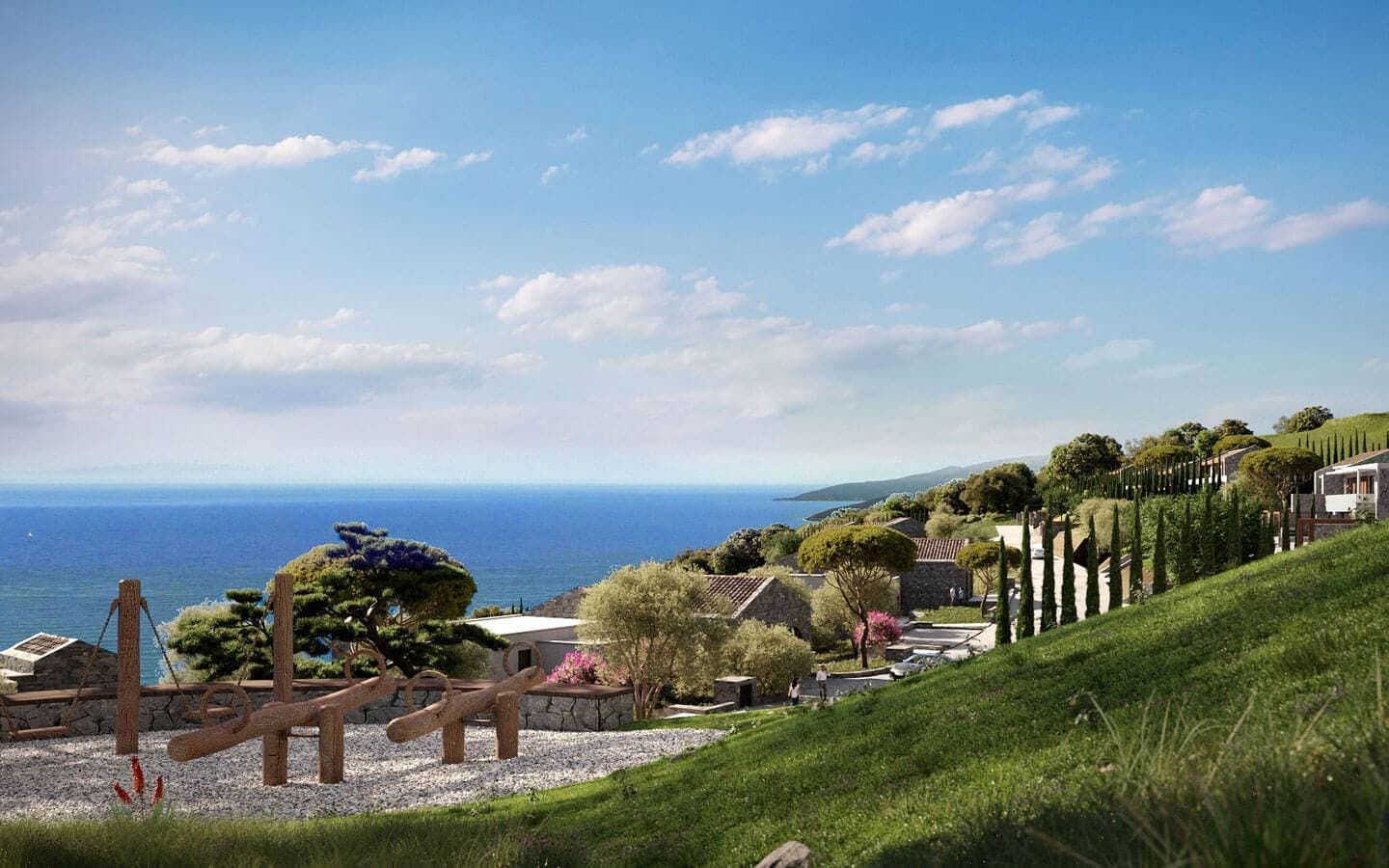 One-Bedroom Apartment with Golf and Sea Views in Luštica Bay 4