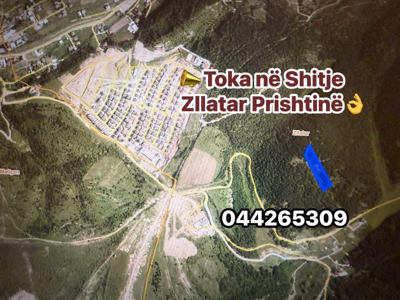Shitet Tokë në Zllatar, Prishtinë. 12