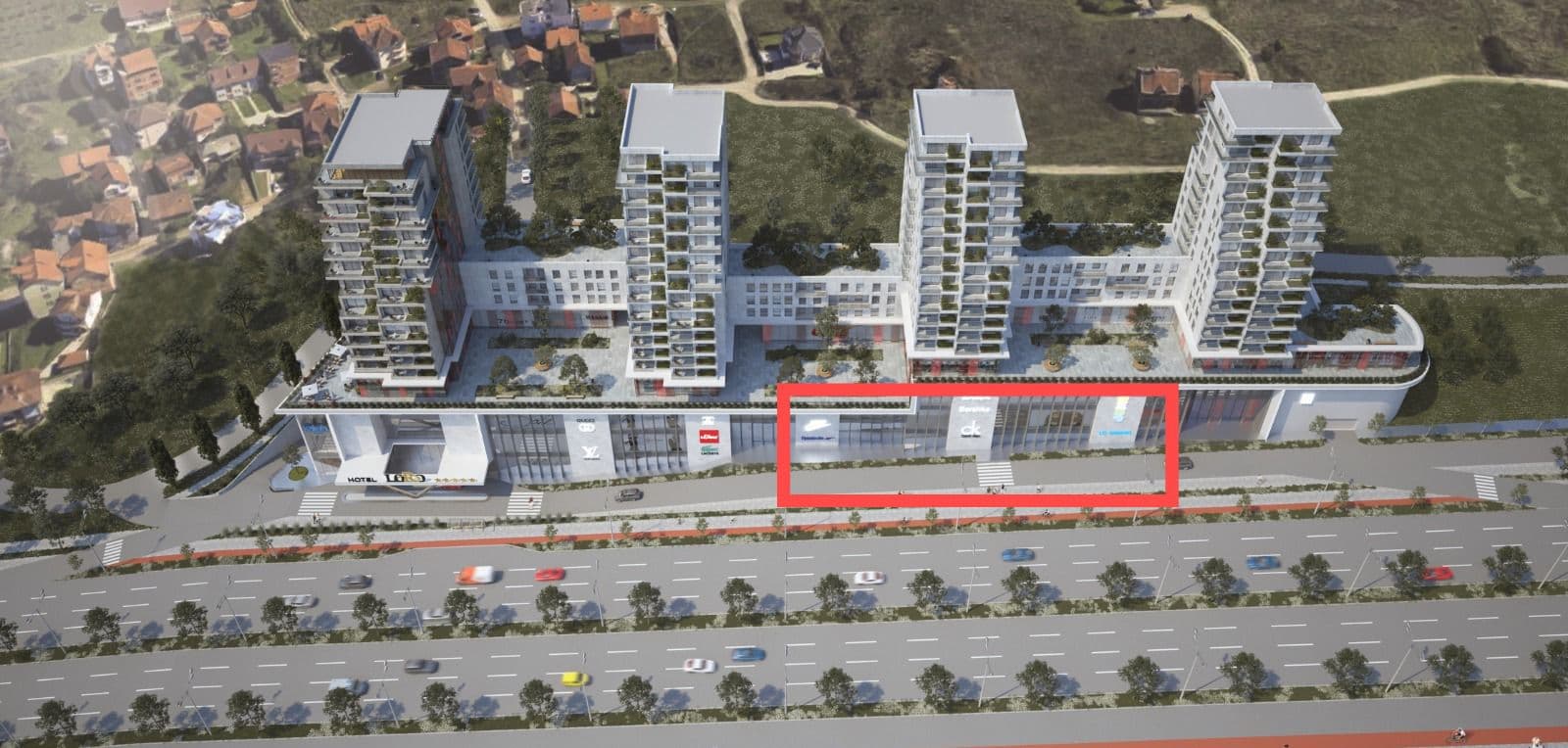 Lokal për Shitje, në Kompleksin ''Lord Residence'', Veternik 5