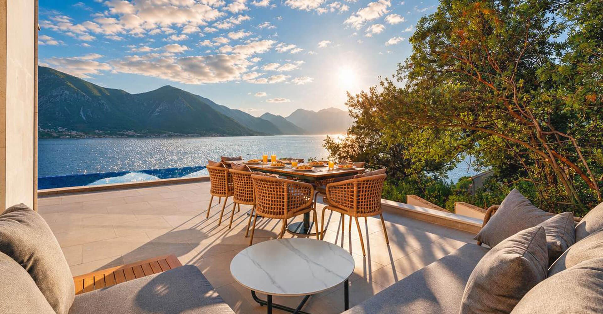 Morena Villa 06 with Pool and Bay Views in Dobrota 1