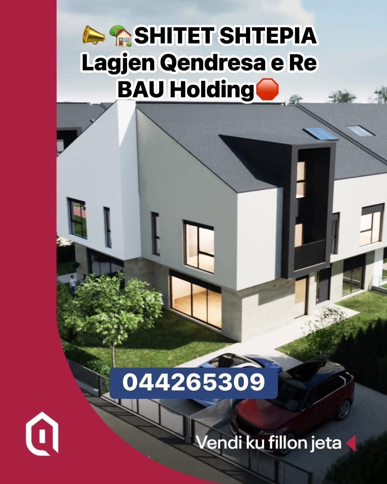 Shtëpi Moderne në Shitje në Qëndresa e Re 2