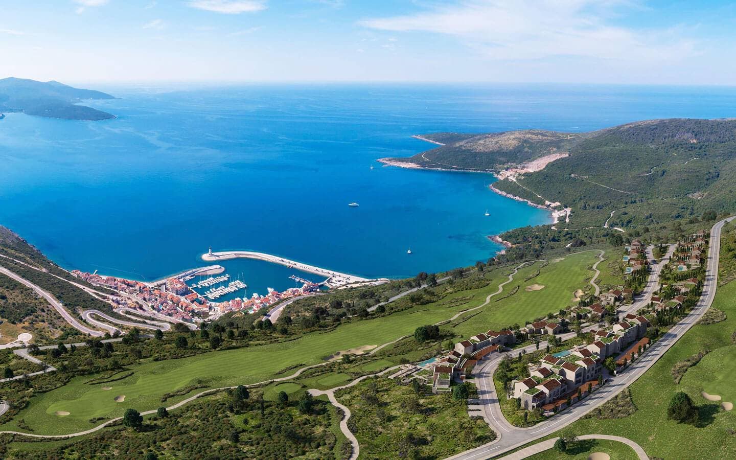 One-Bedroom Apartment with Golf and Sea Views in Luštica Bay 2