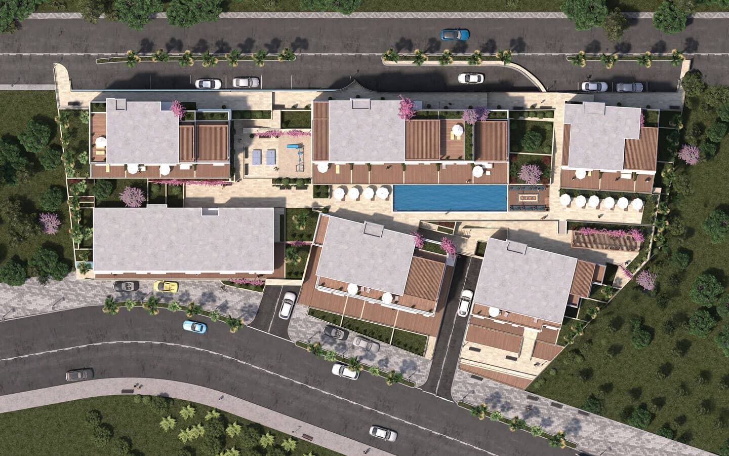 Luxury One-Bedroom Apartments at Tivat Gardens 2