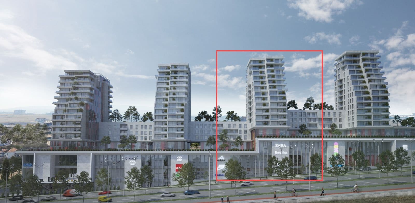 Lokal për Shitje, në Kompleksin ''Lord Residence'', Veternik 4