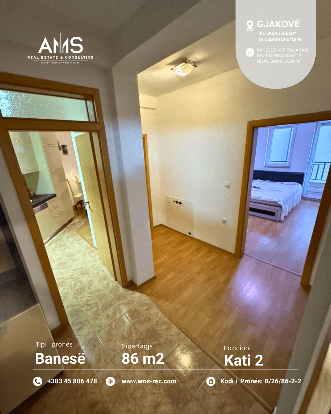 BANESË NË SHITJE – GJAKOVË 18