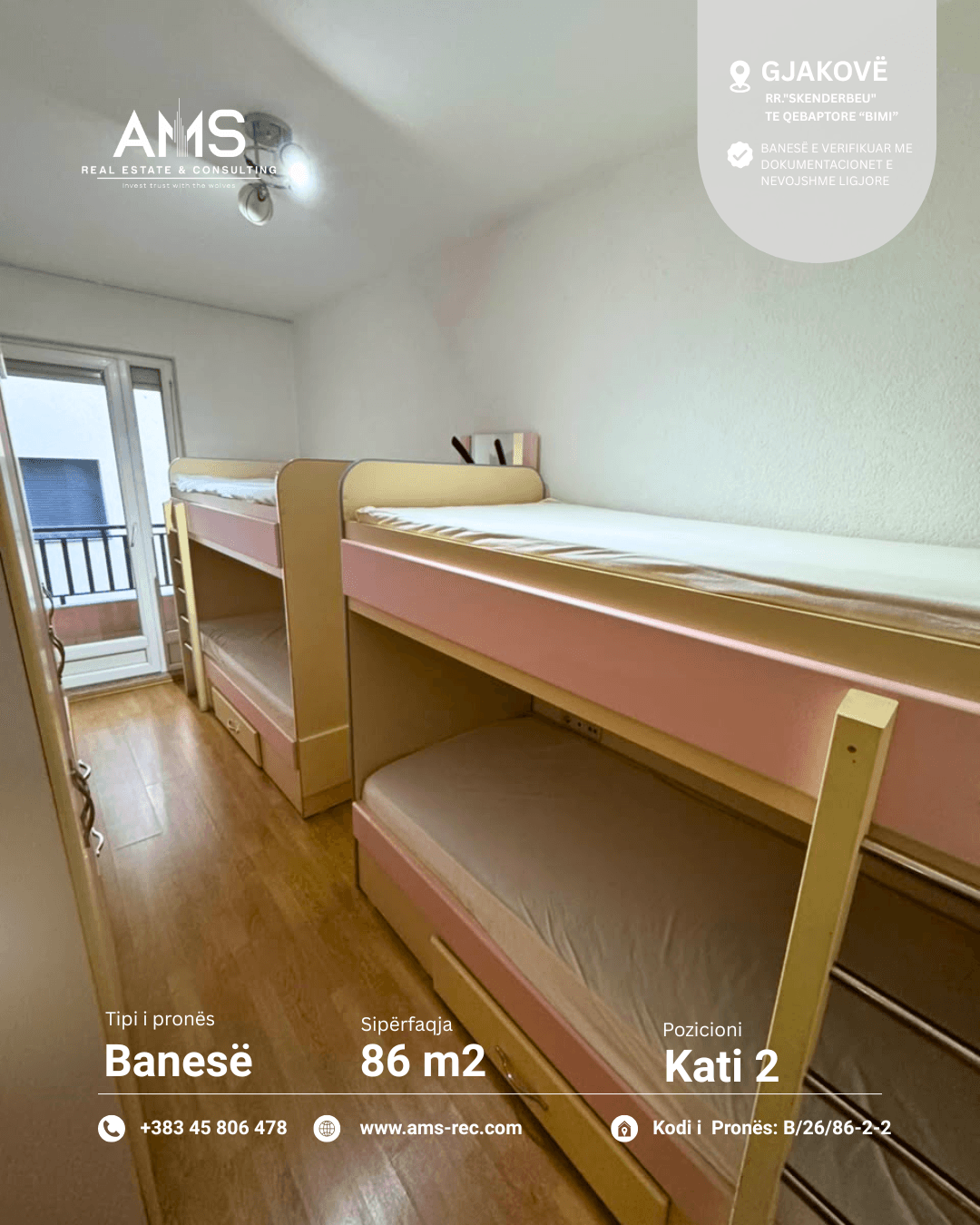 BANESË NË SHITJE – GJAKOVË 15