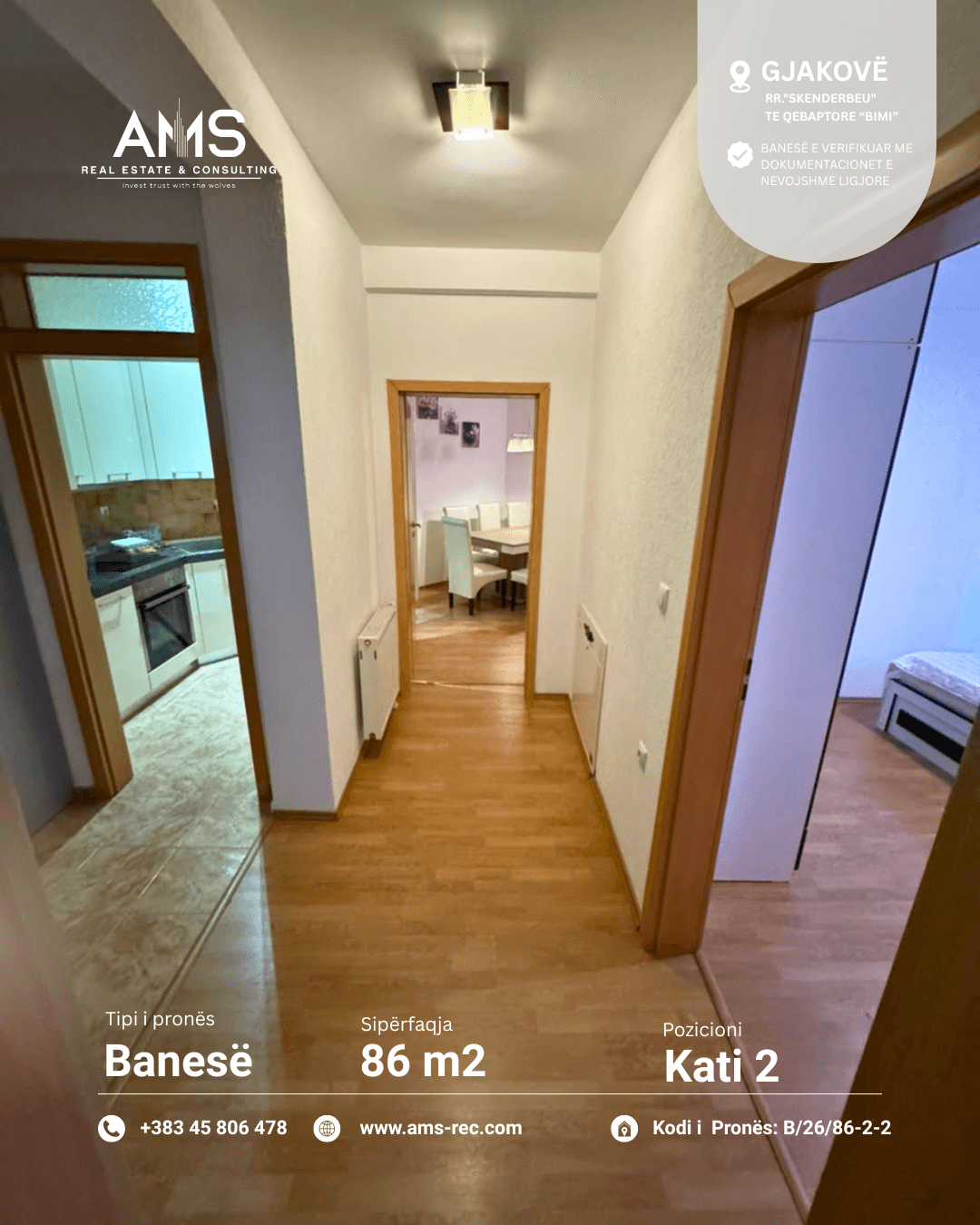 BANESË NË SHITJE – GJAKOVË 14