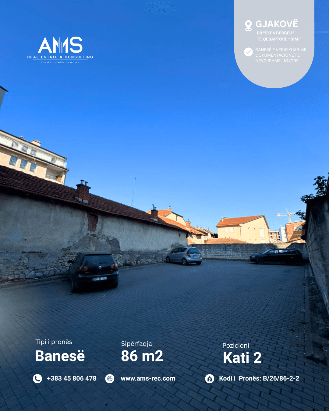 BANESË NË SHITJE – GJAKOVË 7