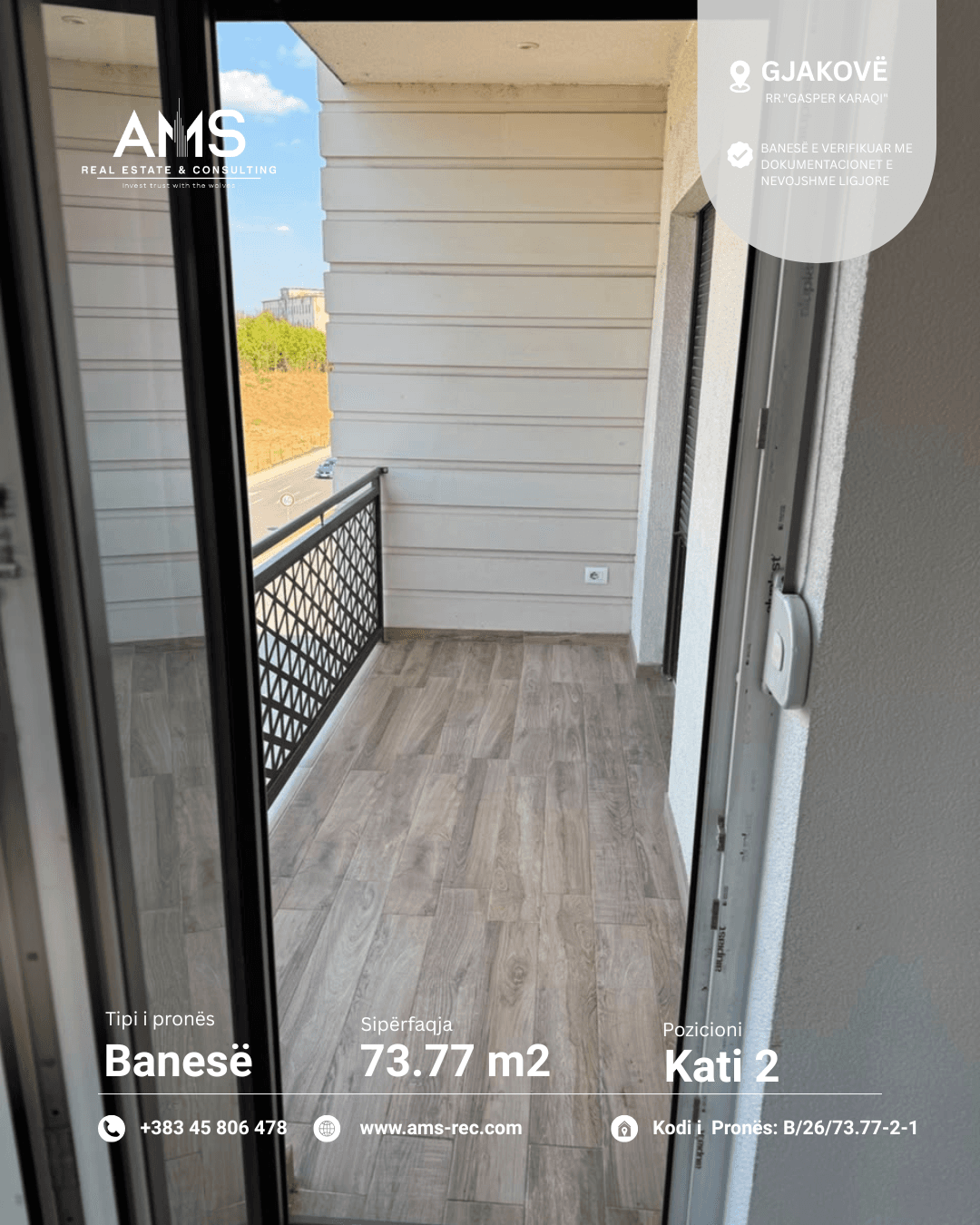 BANESË NË SHITJE – GJAKOVË 14