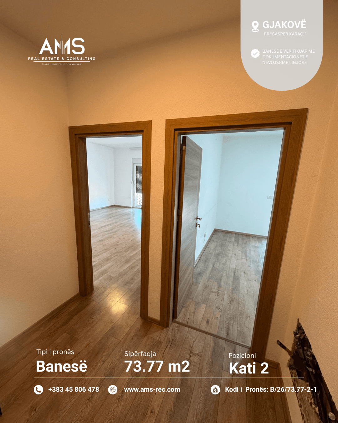 BANESË NË SHITJE – GJAKOVË 9