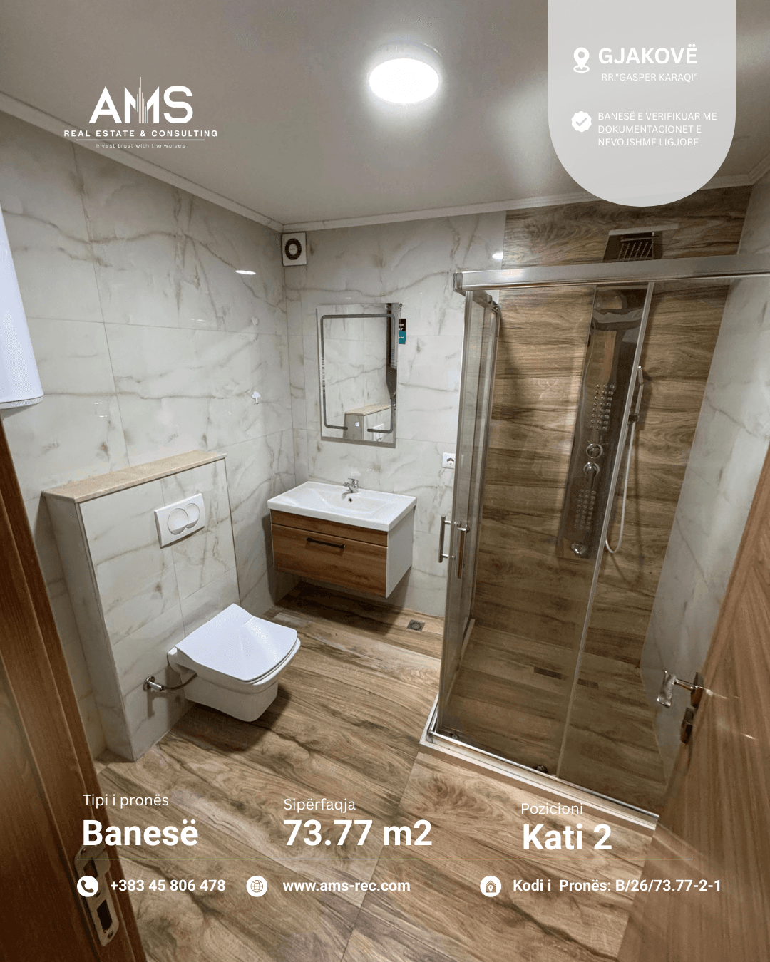 BANESË NË SHITJE – GJAKOVË 8