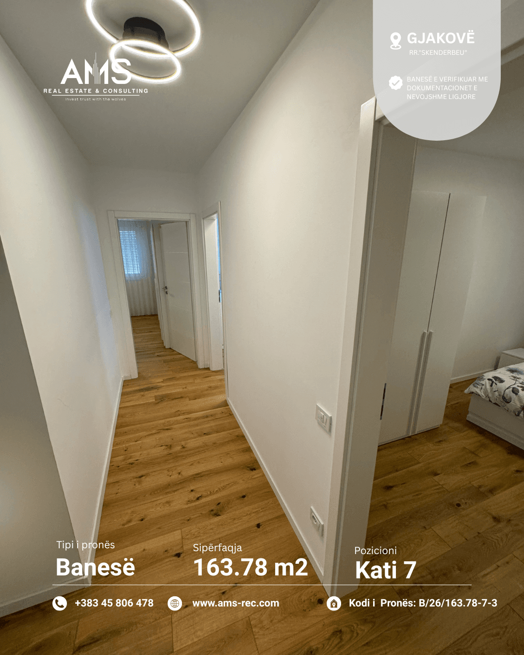 BANESË LUKSOZE NË SHITJE – GJAKOVË 18
